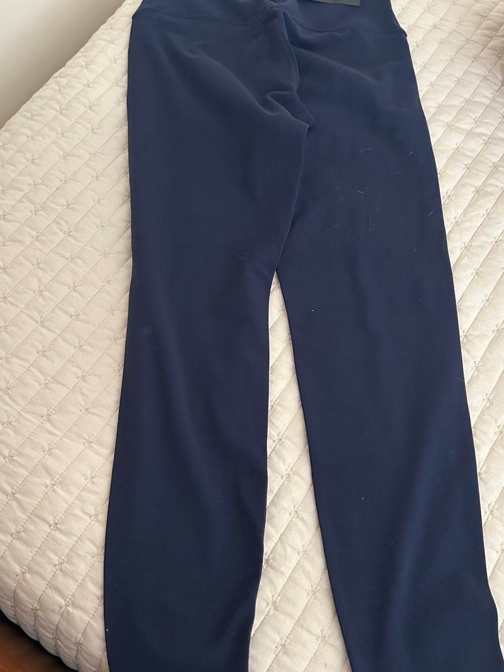 Aritzia Deep Navy Straight-Leg Leggings